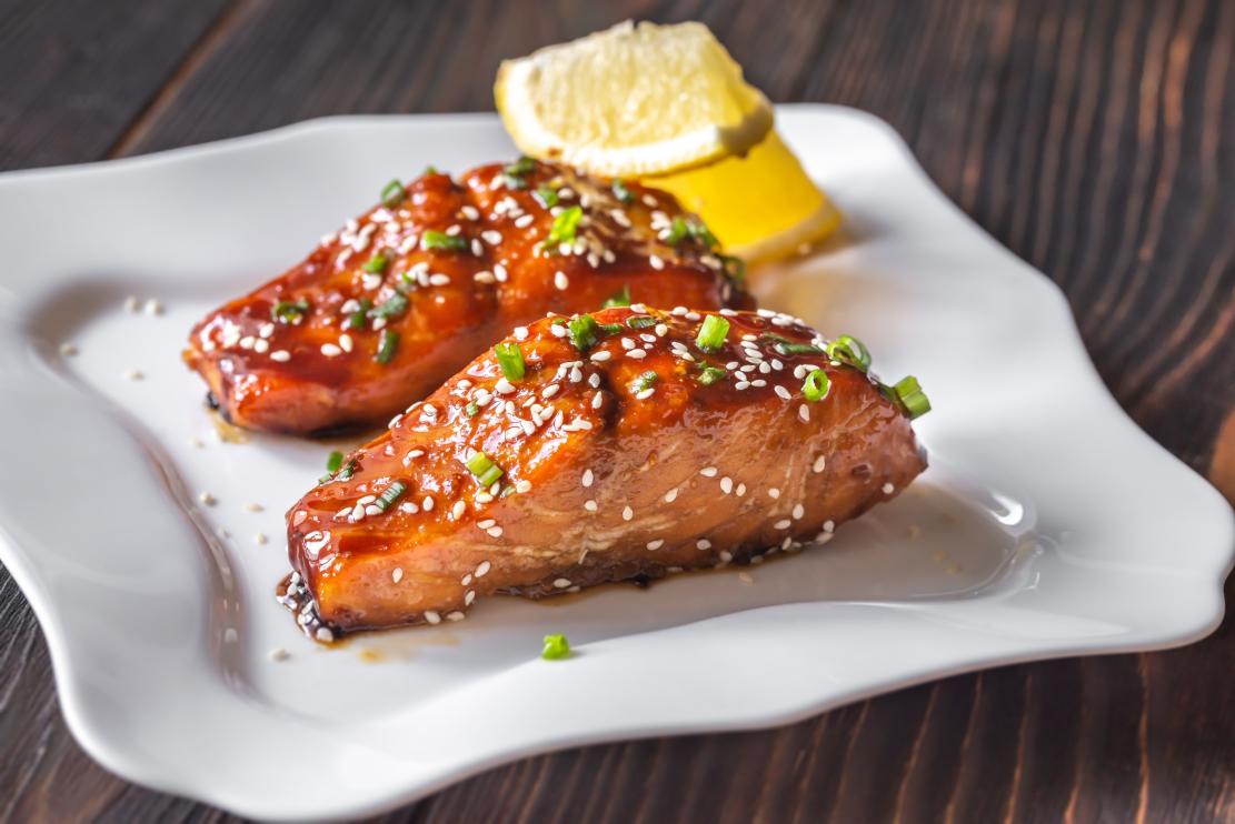 Teriyaki salmon