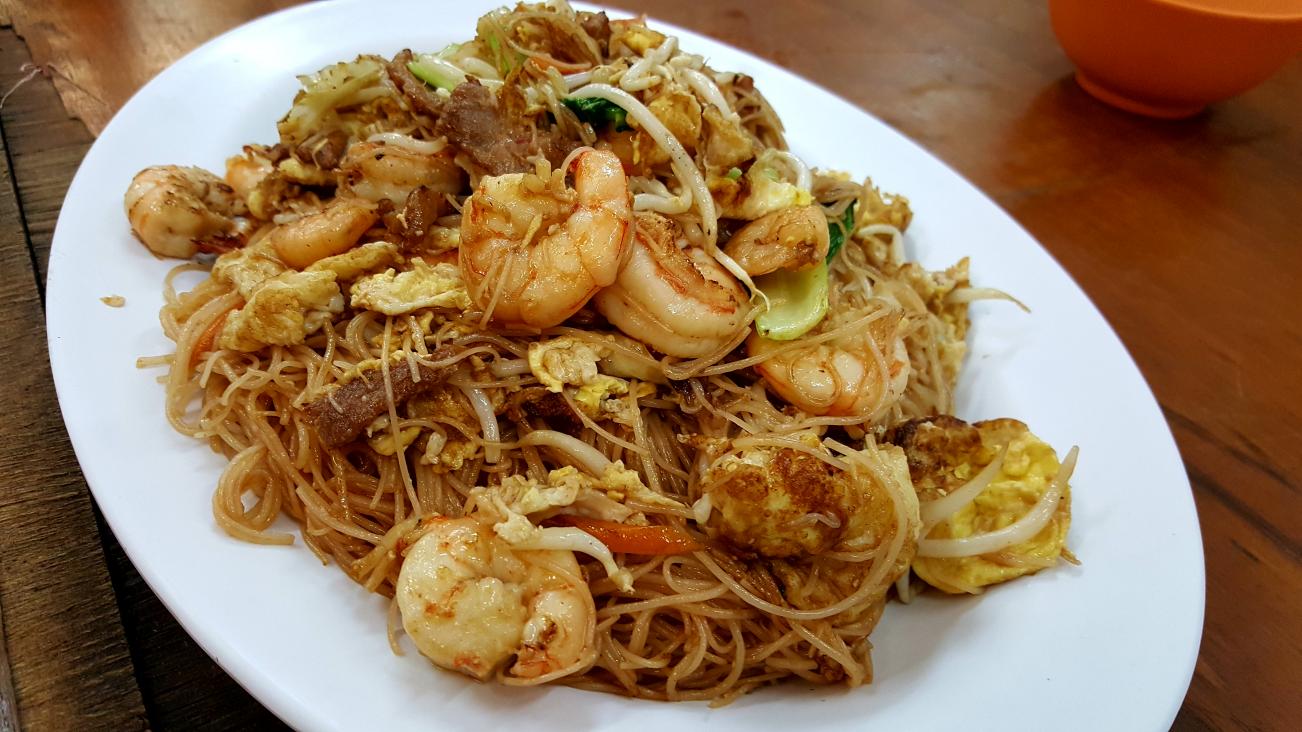 Fried bee hoon