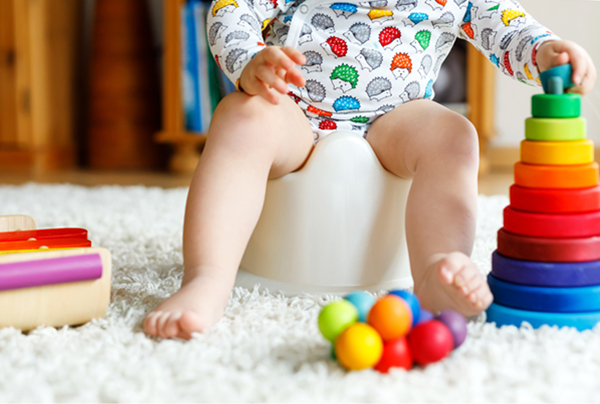 Potty training in children